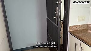 Silvana Lee Shows Off Big Ass As Latina Milf Maid Fucks Brian Evansx In Doggystyle. Wet Pussy Spreads Wide During Cowgirl Ride.