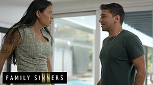 Dana Vespoli finally surrenders to her deep temptation for stepson in intense Family Sinners encounter