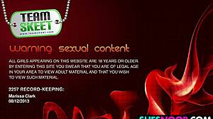 18 Yo Petite Teen Marissa Clark Takes First Time Huge Cock Hardcore Blowjob Sex