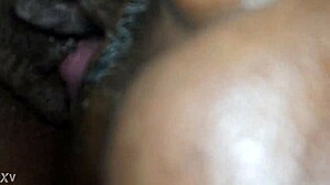 SUCKING & FINGERING WIFES PUSSY at Rest Stop as Ebony BBW