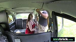 Horny British Redhead Zara DuRose Vetting Cabbies Cock