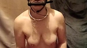 european slave f serves as ponygirl in doggystyle humiliation with uro play