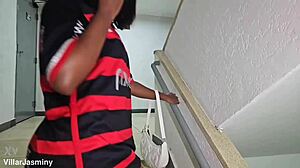 My naughty neighbor invited me over to his apartment