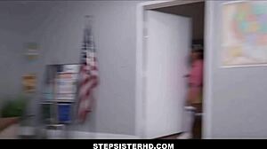 Why does cute virgin tiny latina teen stepsister have family sex with big dick stepbrother in class pov isabella jules joshua lewis?