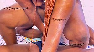 she rushed from church to the motel for that african monster cock to dominate her tight pussy and ass