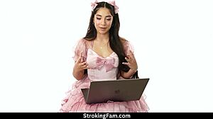 Teen Madison Wilde Gets Petite Ass Gangbanged On 18th Birthday Tradition