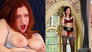 I Feel So Turned On By British Student Upskirt J O I With Natural Tits And Panties