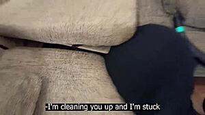 I got stuck in the couch as stepmother.