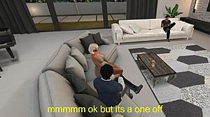 Stepson Fucks His Mum in Intense Threesome Group Action with Passionate Details