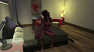 indian girl santu teases upskirt bent over spooning