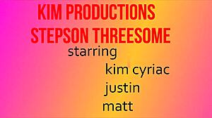 Stepson Fucks His Mum in Intense Threesome Group Action with Passionate Details