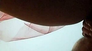 he caught me in the bathroom and we had fun with cum fucking blowjob pussy action