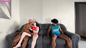 hey, i gave my ass raw to that pumped moreno in front of my cuck and he creampied my pink hole deep