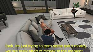 Stepson Fucks His Mum in Intense Threesome Group Action with Passionate Details