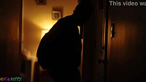 Cheating Wife Rides Big Black Cock in Doggystyle Creampie While Husband Away