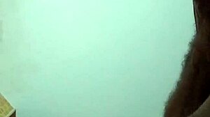 he caught me in the bathroom and we had fun with cum fucking blowjob pussy action