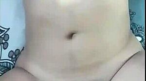 Latina milf spreads legs wide for deep cowgirl riding on big cock