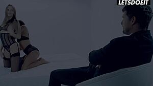 Perfect duo Lana Roy and Stella Flex tackle massive cock intriguingly