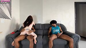 hey, i gave my ass raw to that pumped moreno in front of my cuck and he creampied my pink hole deep