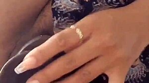 Trio with black and white cock