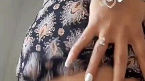 Trio with black and white cock