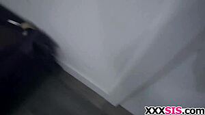 huge dick stretches petite 18+ stepsis amara romani tight in homemade blowjob action