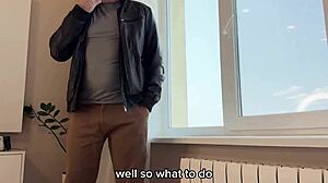 Russian busty mom friend gets massaged then fucked doggystyle with cumshot