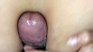 I found my stepbrother masturbating and helped with my tits to fulfill his fantasies