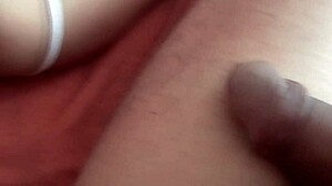 Our maid's husband secretly slides his huge cock into my wife's mouth while she rests