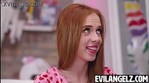 Stepdad, you caught me, now pound my tight petite ass with your big black cock in rough interracial taboo action!