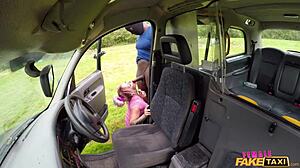 Milf with Big Tits Plays Out BBC Fantasy in Fake Taxi