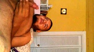 Asian riding fat dick latino