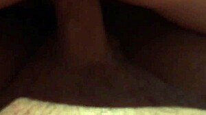 subtle homemade action with amateur wife teasing ass and pussy play