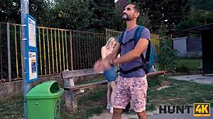 Experienced Man SATISFIES Another Guys BLONDE GF For CASH