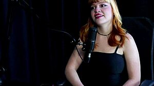 i saw your lingerie photos in sheer red and got frustrated with medium cock preference - middy