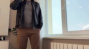 Russian busty mom friend gets massaged then fucked doggystyle with cumshot