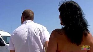 Oh My God! Couple Finds Secluded Area to Fuck with Intense Cowgirl Blowjob Creampie and Outdoor Sex!