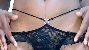 She gets fucked so good in intense pounding session