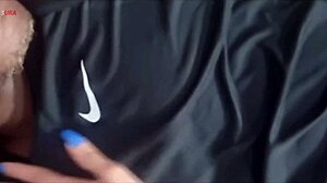 Why does this black guy with a thick cock fuck my skinny blonde girlfriend while I'm jealous?