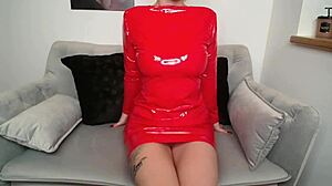 news on that hot red fetish outfit