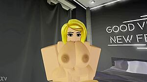 want my big cock? this loquita rubia is craving it in cowgirl ride!