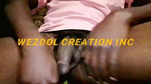 Kenyan Curvy Amateur Guy Masturbates His Dick with Dirty Talk Until He Finally Cums in Homemade Video