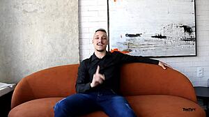 Dandy Returns to Porn with Sensual Cunilingus and Deepthroat Action