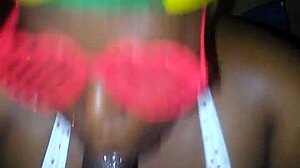 bbw gives sloppy head leading to massive cum facial explosion