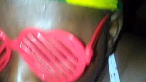 bbw gives sloppy head leading to massive cum facial explosion