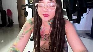 This Girl With A Split Tongue Deepthroats Me And Lets Me Cum On Her Face!