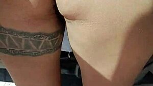 Puta mexicana shows ass in public and gets groped freely