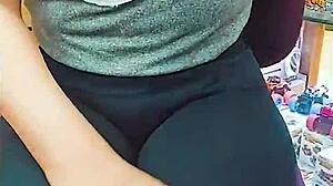 I'm at the toy store trying out new vibrators for my webcam show