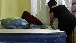 i lick and fuck chubby blonde maid in doggystyle with assfucking and blowjob outdoors