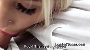 Pierced Nose Teen 18+ Hitchhiker Fucks Pov In Public